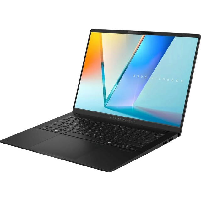 Ноутбук Asus VivoBook S14 S5406SA-QD100 (Core Ultra 7 258V 2.2Ghz/16Gb LPDDR5x/SSD1Tb/Intel Arc 140V/14 /noOS/black) (90NB15R3-M00BP0)