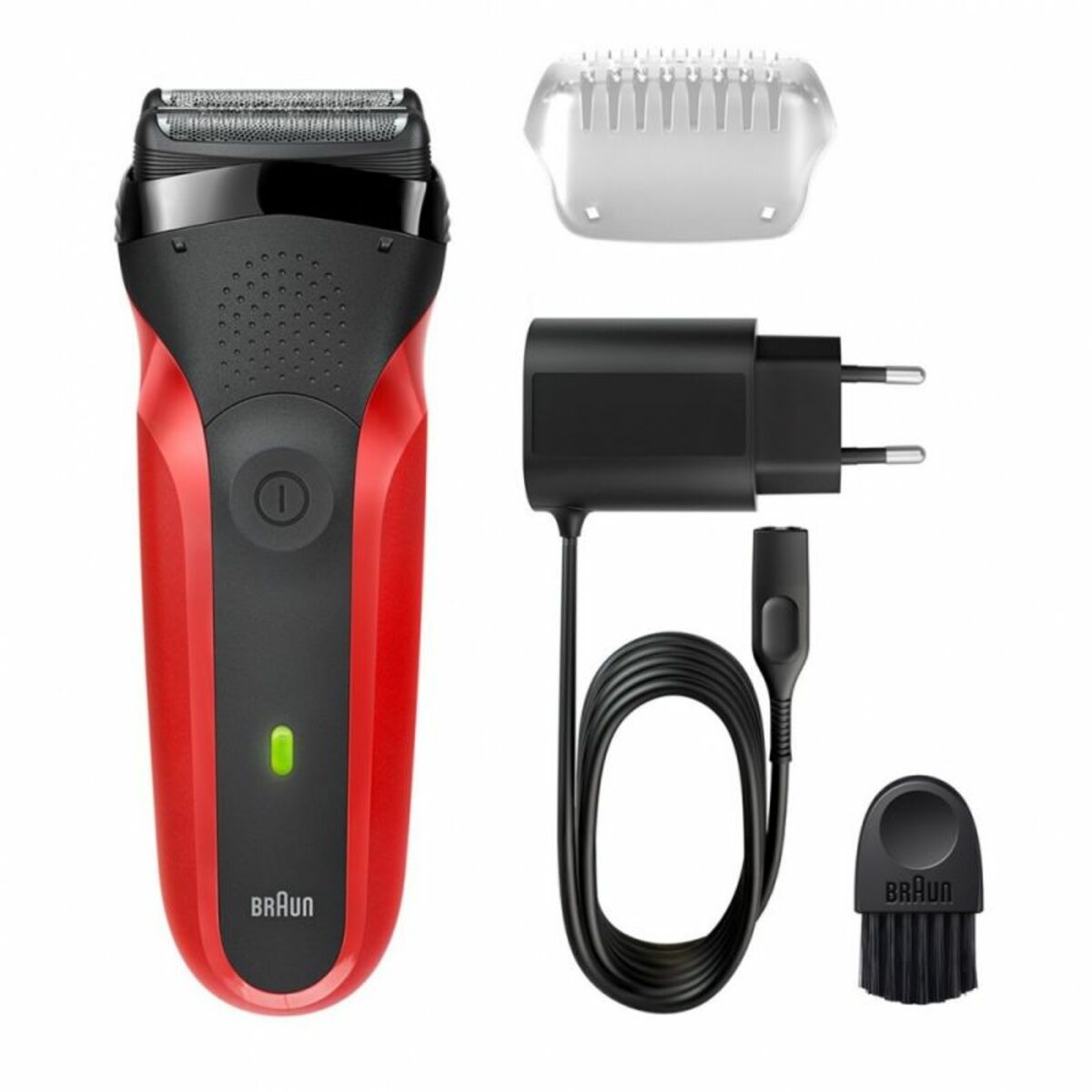 Бритва сетчатая Braun 300s (Цвет: Red)