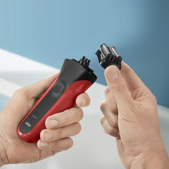 Бритва сетчатая Braun 300s (Цвет: Red)