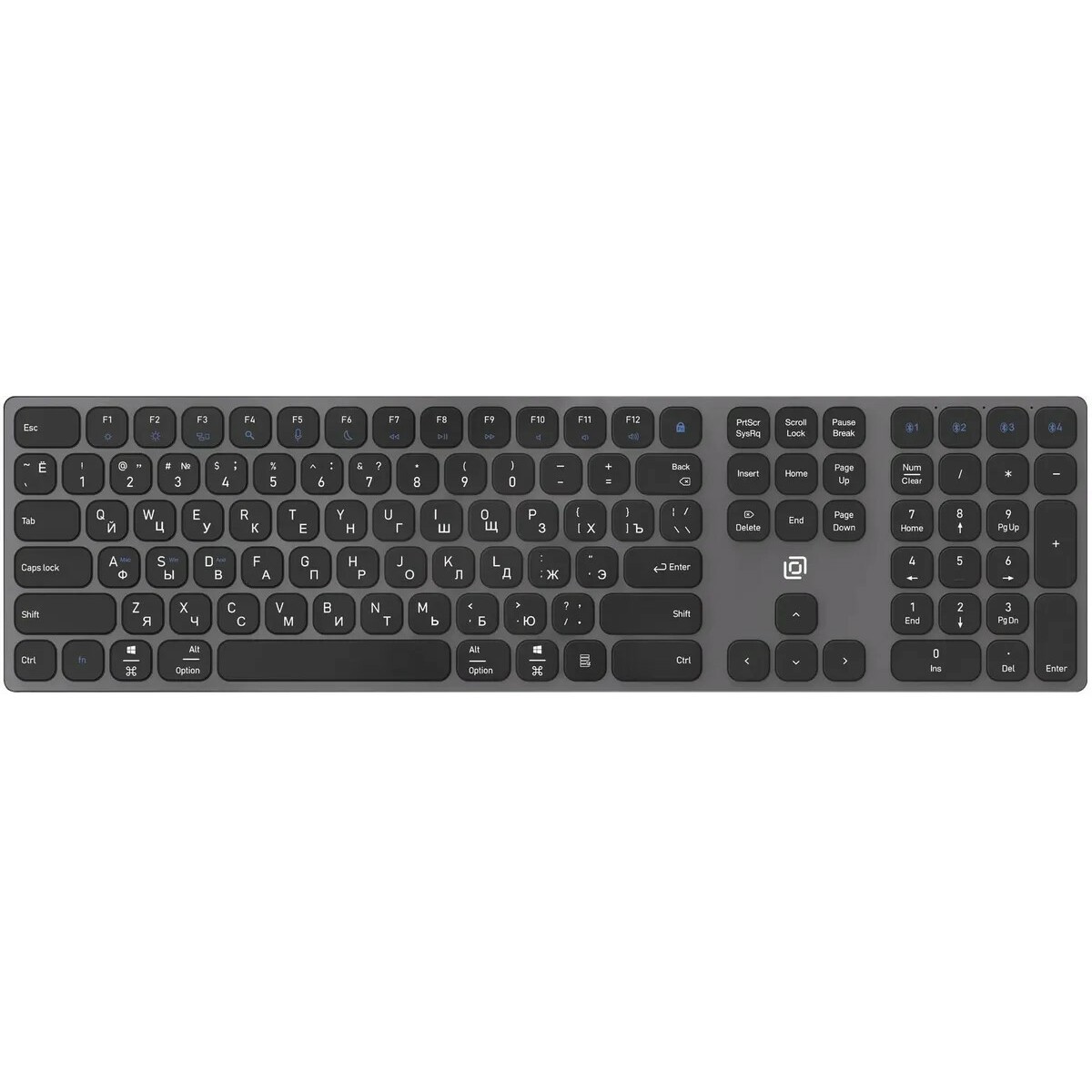 Клавиатура Oklick K867W (Цвет: Black/Gray)