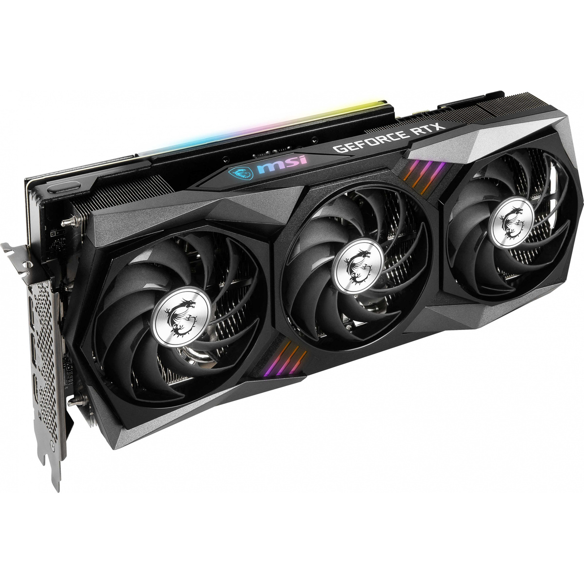 Видеокарта MSI PCI-E 4.0 RTX 3070 Ti GAMING X TRIO 8G LHR NVIDIA GeForce RTX 3070TI 8192Mb 256 GDDR6X 1830 / 19000 / HDMIx1 / DPx3 / HDCP Ret