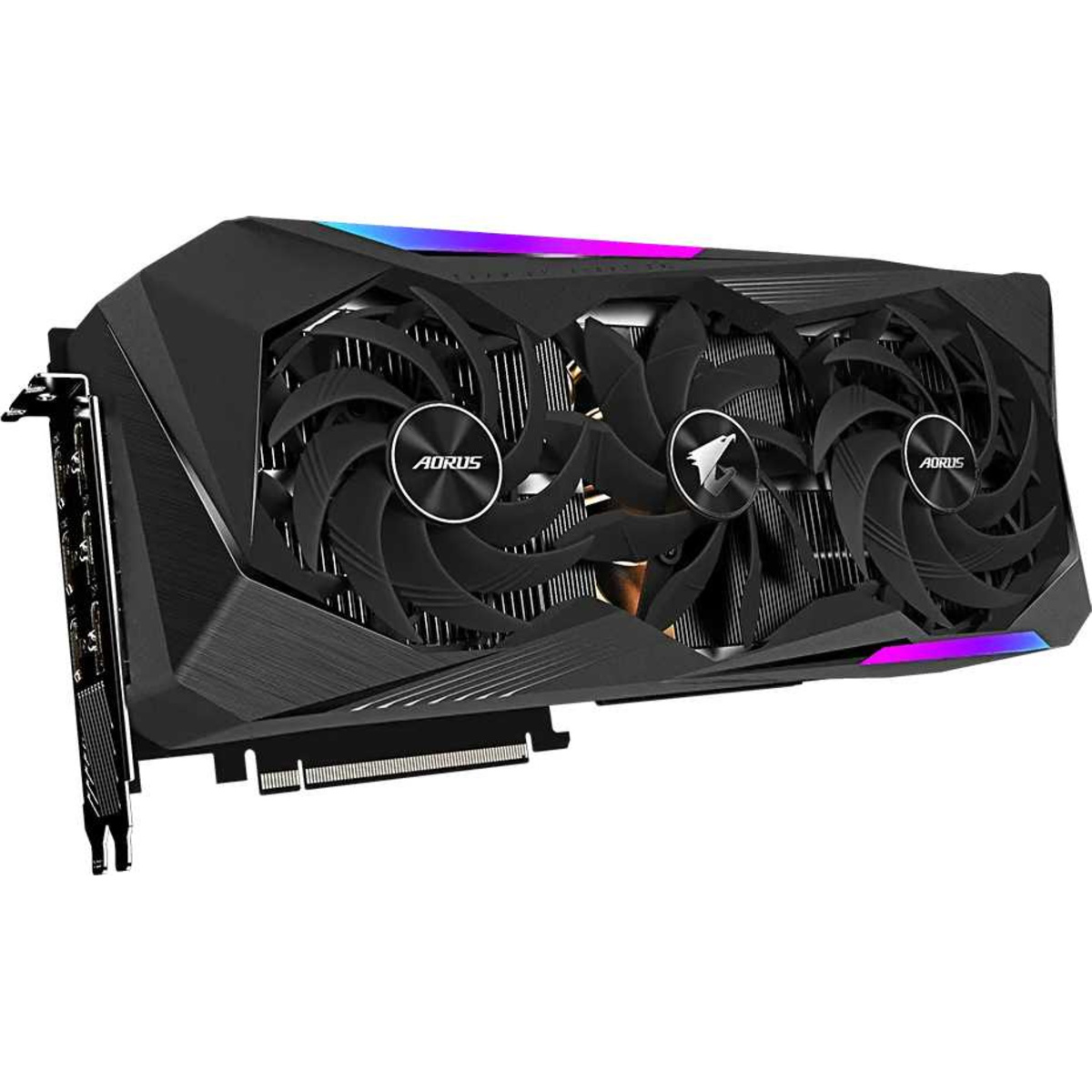 Видеокарта GIGABYTE PCI-E 4.0 GV-N307TAORUS M-8GD LHR NVIDIA GeForce RTX 3070TI 8192Mb 256 GDDR6X 1875 / 14000 / HDMIx3 / DPx3 / HDCP Ret