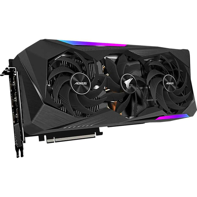 Видеокарта GIGABYTE PCI-E 4.0 GV-N307TAORUS M-8GD LHR NVIDIA GeForce RTX 3070TI 8192Mb 256 GDDR6X 1875/14000/HDMIx3/DPx3/HDCP Ret