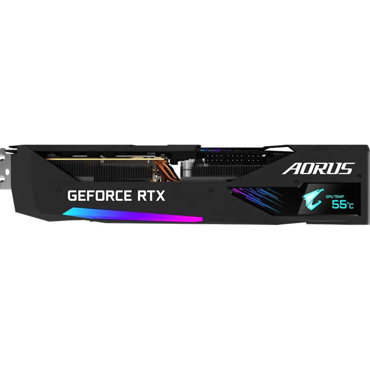 Видеокарта GIGABYTE PCI-E 4.0 GV-N307TAORUS M-8GD LHR NVIDIA GeForce RTX 3070TI 8192Mb 256 GDDR6X 1875 / 14000 / HDMIx3 / DPx3 / HDCP Ret