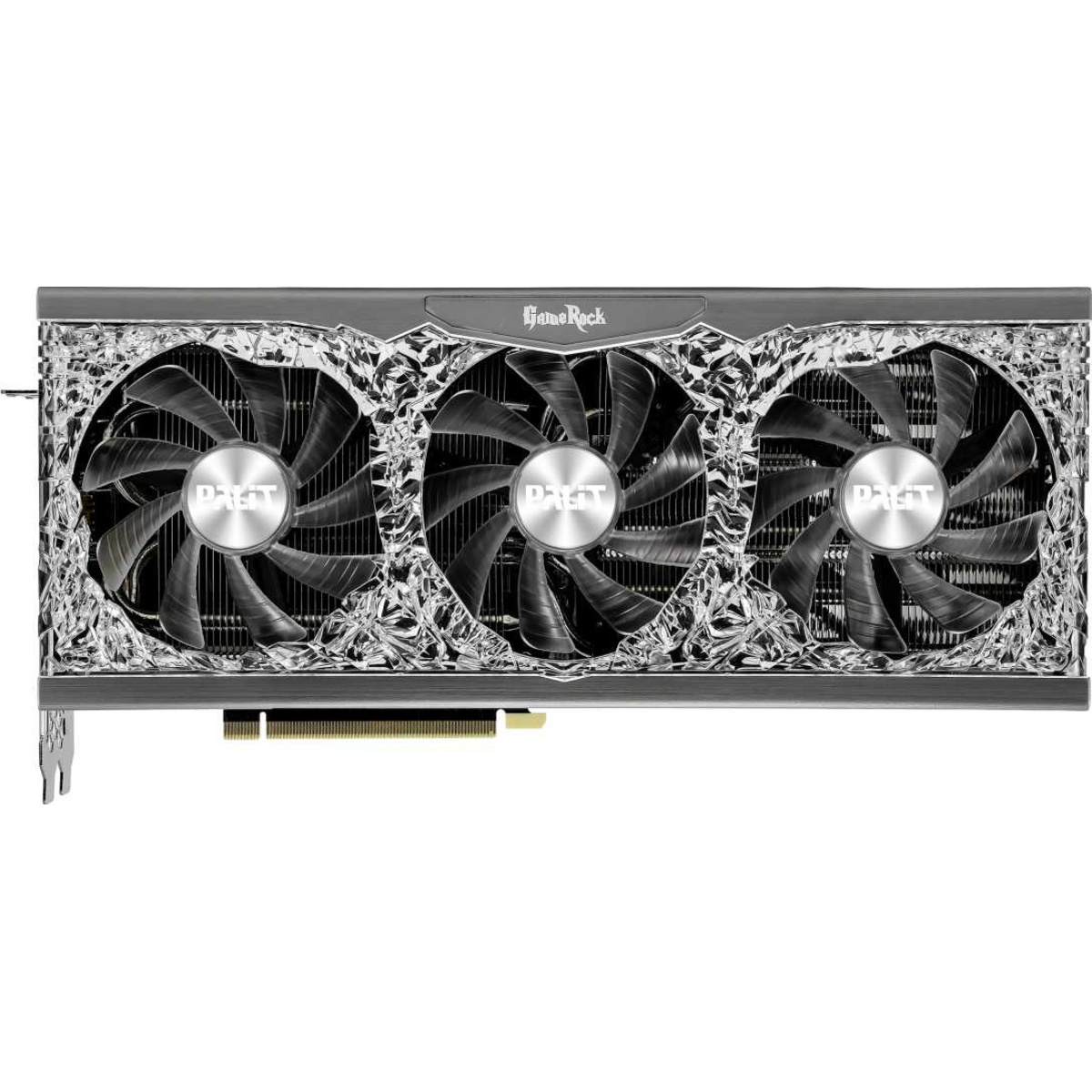 Видеокарта Palit PCI-E 4.0 PA-RTX3070TI GAMEROCK 8G LHR NVIDIA GeForce RTX 3070TI 8192Mb 256 GDDR6X 1575 / 19000 / HDMIx1 / DPx3 / HDCP Ret