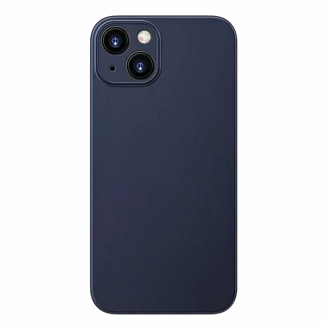 Чехол-накладка Devia Wing Series Ultra-thin Case для смартфона iPhone 14 Plus (Цвет: Matte Blue)