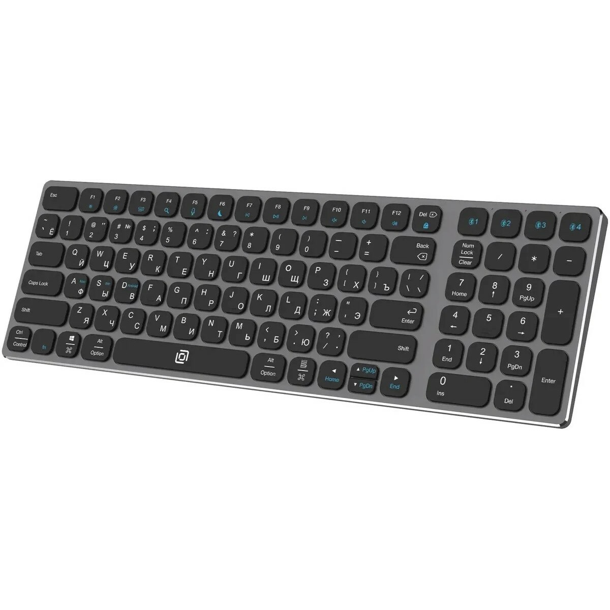 Клавиатура Oklick  K767W (Цвет: Black/Gray)