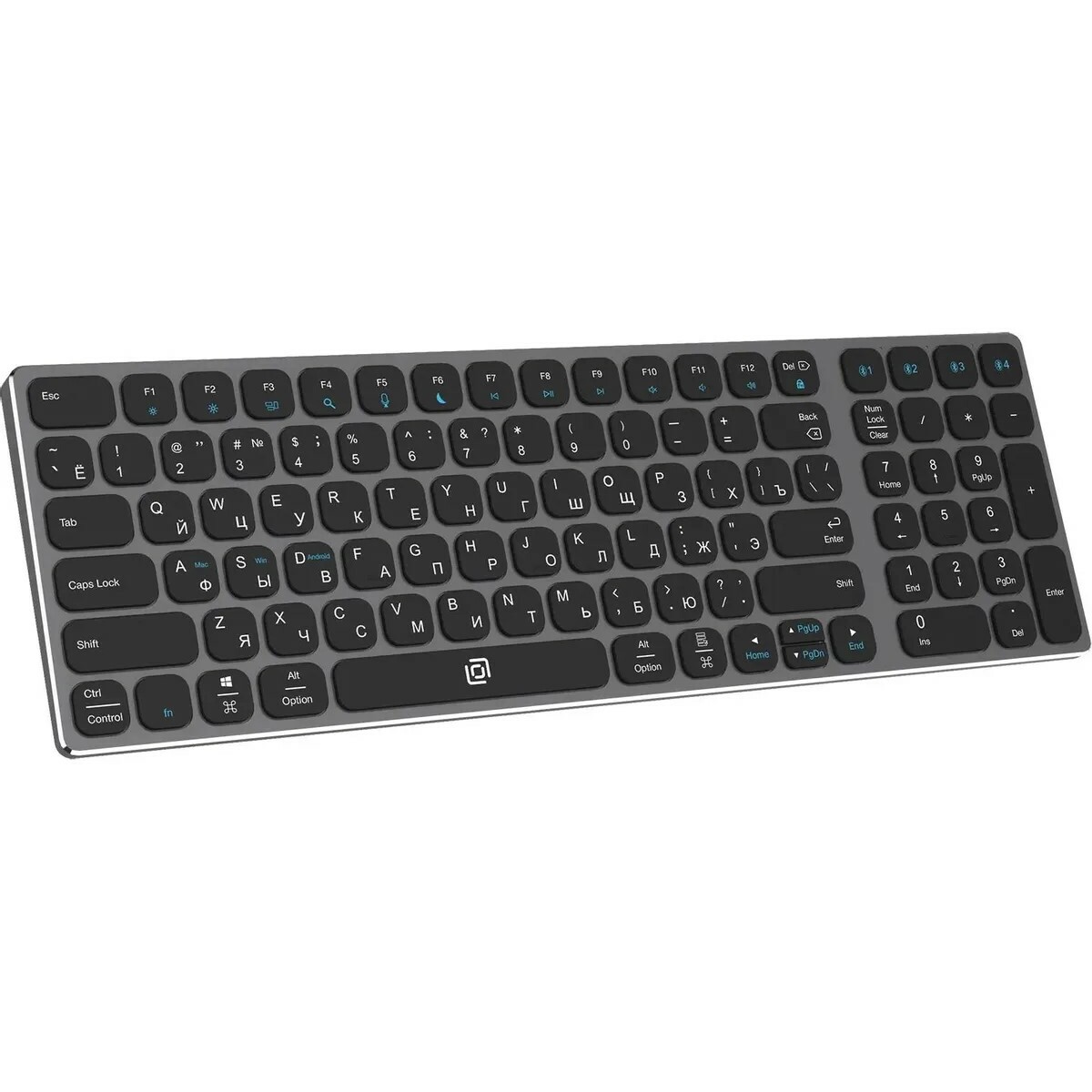 Клавиатура Oklick  K767W (Цвет: Black/Gray)