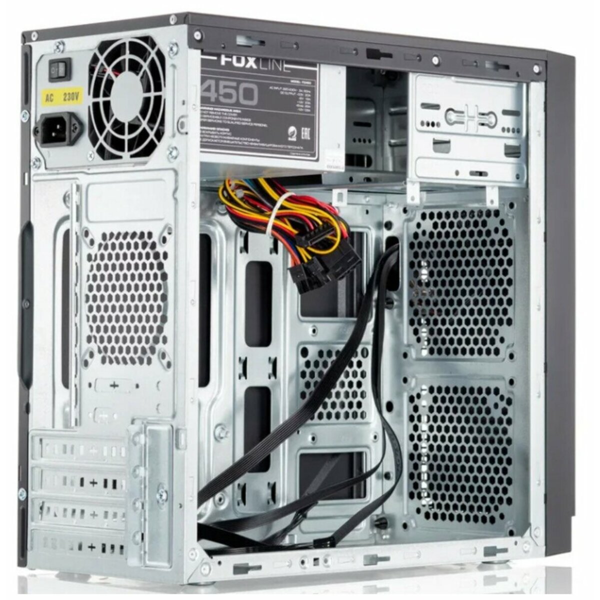 Корпус Foxline FL-702 (Цвет: Black)