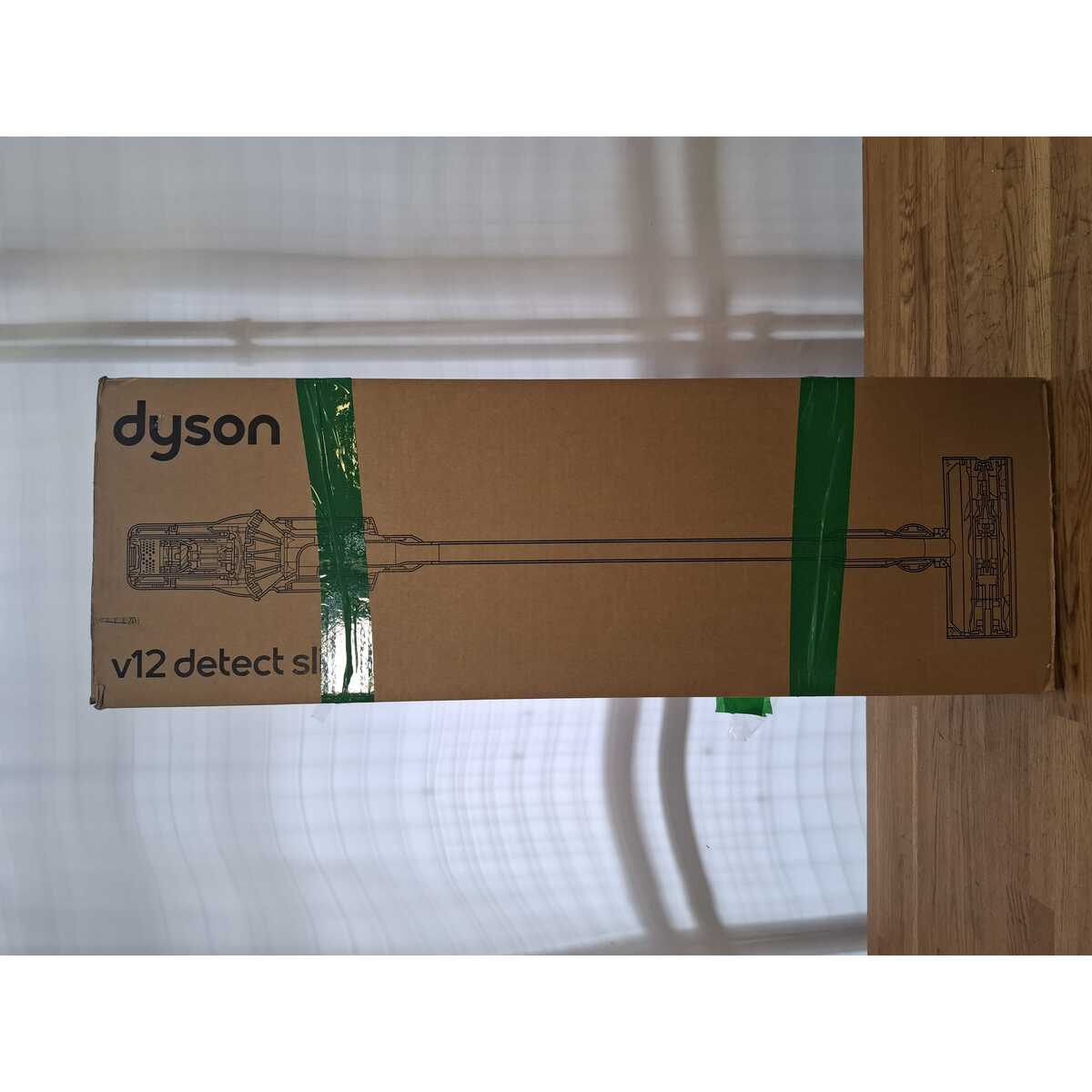 Пылесос Dyson V12 Detect Slim Absolute (Цвет: Yellow/Nickel)