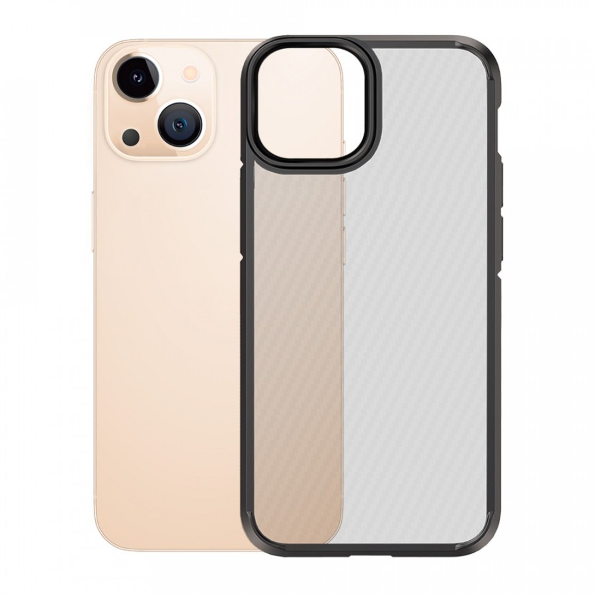 Чехол противоударный Devia Guardian Series Shockproof Case для iPhone 13, черный