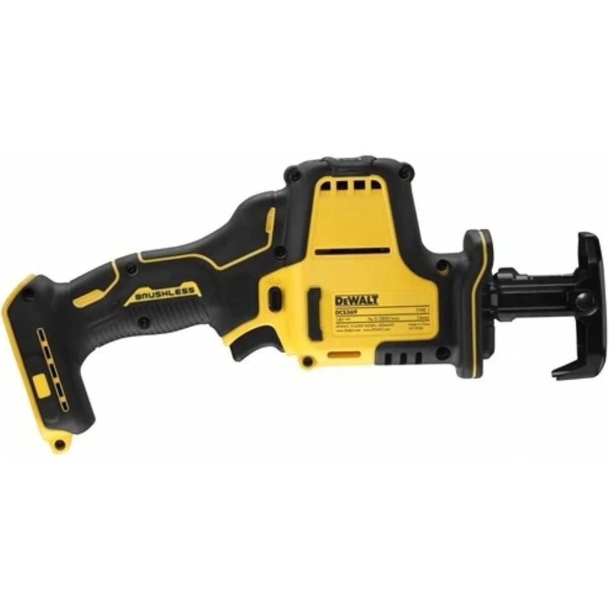 Сабельная пила DeWalt DCS369N (Цвет: Yellow)