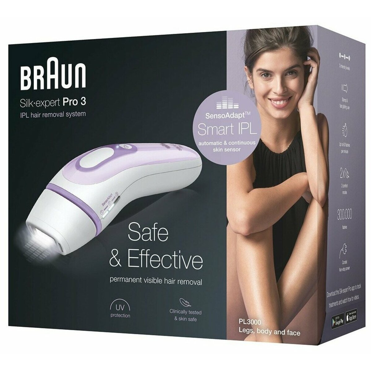 Эпилятор Braun RO3 SE PL 3000 (Цвет: Purple)