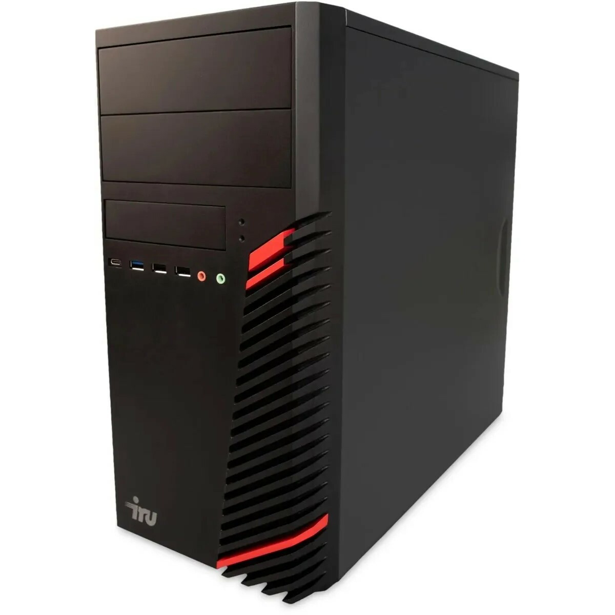ПК IRU Home 310H6SM (Pentium Gold G7400 / 8Gb DDR4 / SSD256Gb / Intel UHD Graphics 710 / Free DOS / black) 