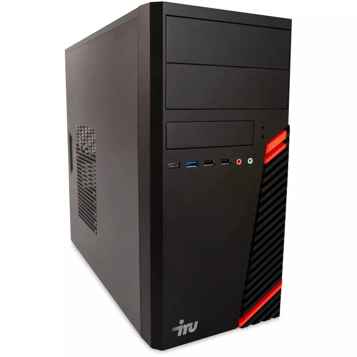 ПК IRU Home 310H6SM (Core i5 12400 2.5Ghz/16Gb DDR4/SSD256Gb/Intel UHD Graphics 730/FreeDOS/black)