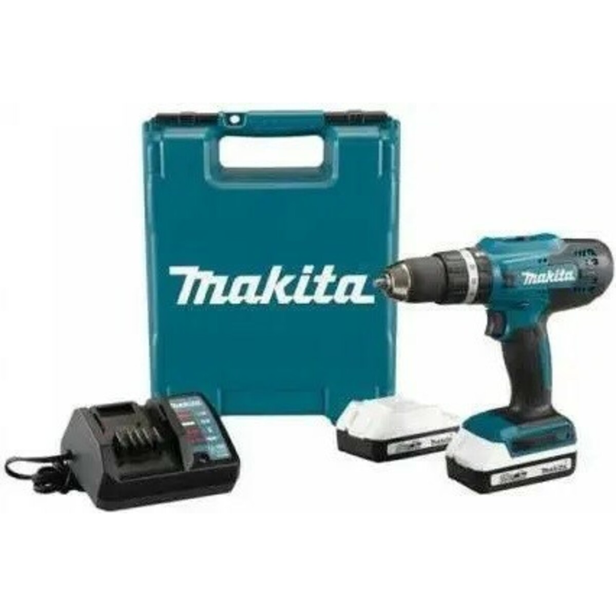 Дрель-шуруповерт Makita DF488DWAE (Цвет: Blue)