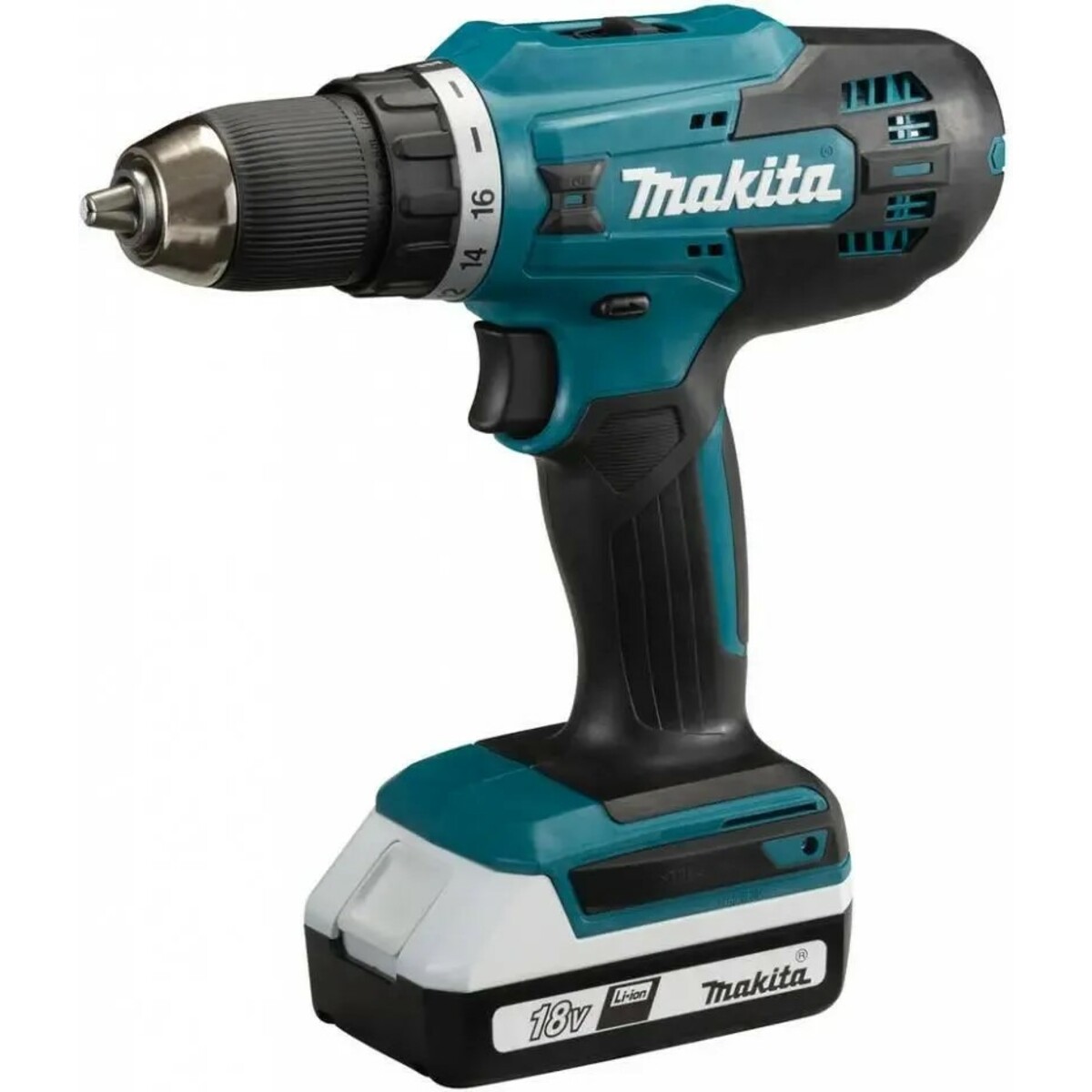 Дрель-шуруповерт Makita DF488DWAE (Цвет: Blue)