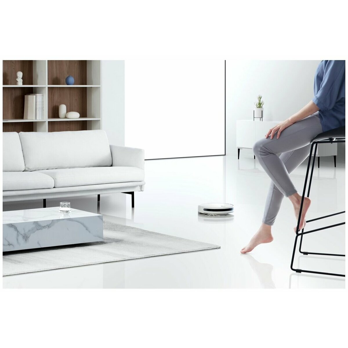 Робот-пылесос Xiaomi Robot Vaccum-Mop 2 (Цвет: White)