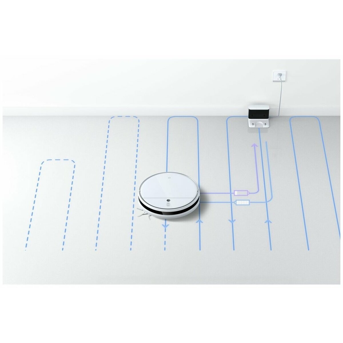 Робот-пылесос Xiaomi Robot Vaccum-Mop 2 (Цвет: White)
