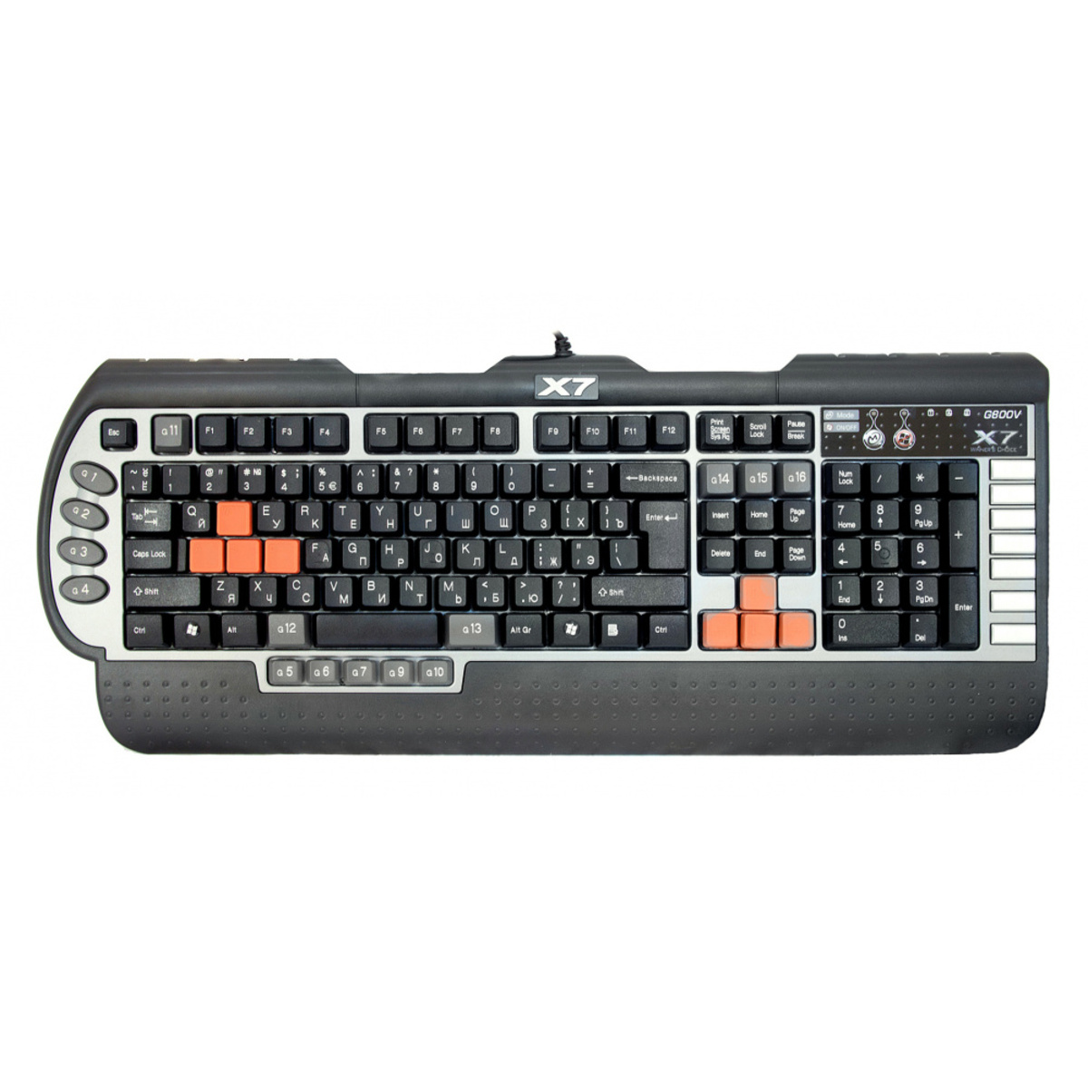 Клавиатура A4Tech G800V (Цвет: Black)