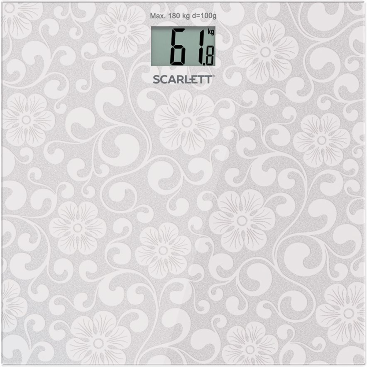 Весы напольные электронные Scarlett SC-BS33E043 (Цвет: Silver)