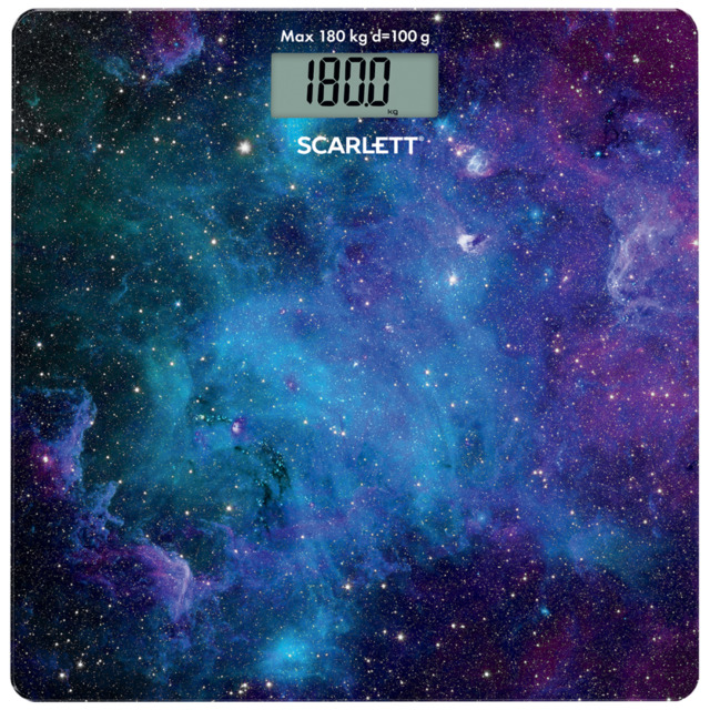 Весы напольные электронные Scarlett SC-BS33E046 (Цвет: Blue)