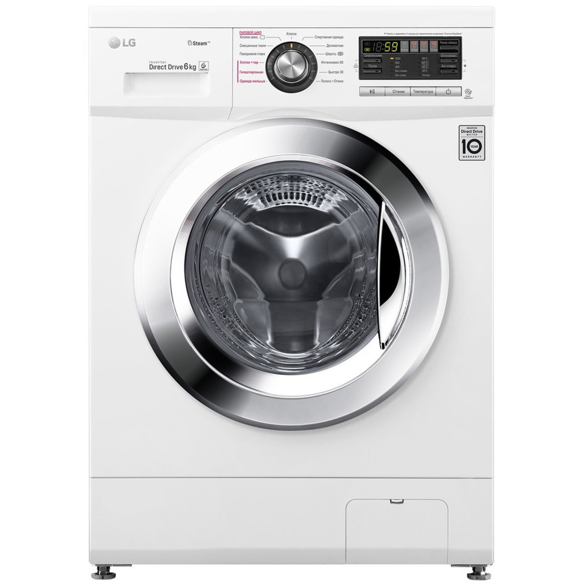 Стиральная машина LG F1296NDS3 (Цвет: White)