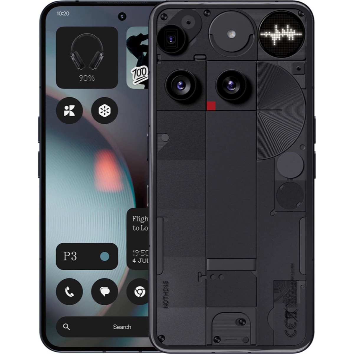 Смартфон Nothing Phone (3) 12/256Gb, черный