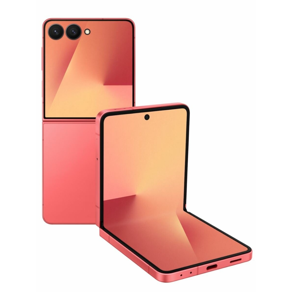 Смартфон Samsung Galaxy Z Flip7 12 / 256Gb (Цвет: Coralred)