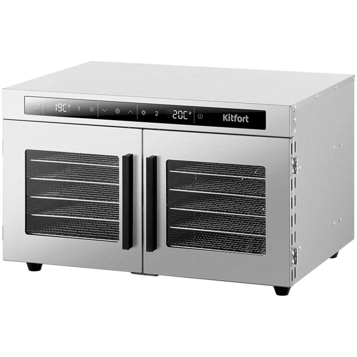 Сушка для фруктов и овощей Kitfort КТ-4935 (Цвет: Inox)