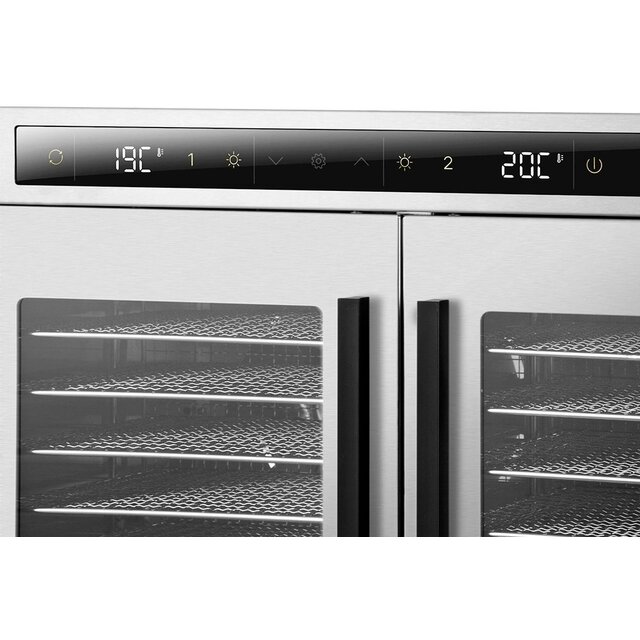 Сушка для фруктов и овощей Kitfort КТ-4935 (Цвет: Inox)