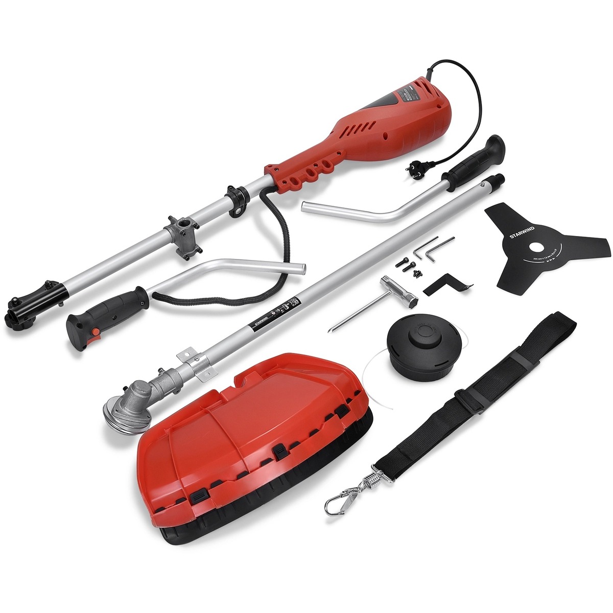 Триммер электрический Starwind ET-1400B (Цвет: Red)