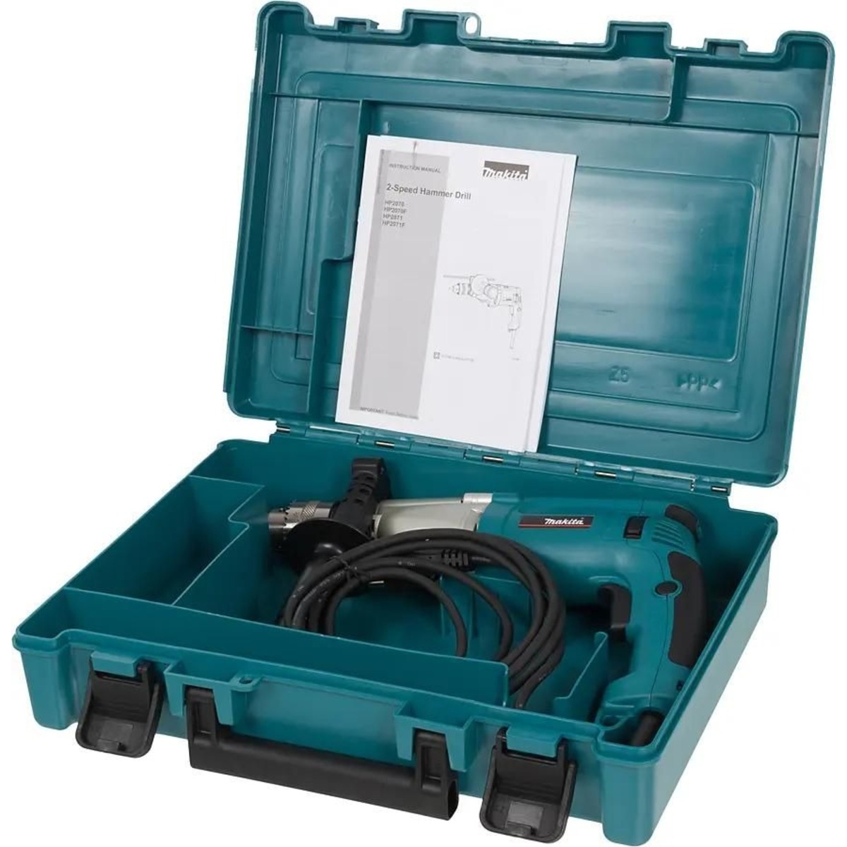 Дрель ударная Makita HP2070F (Цвет: Blue)