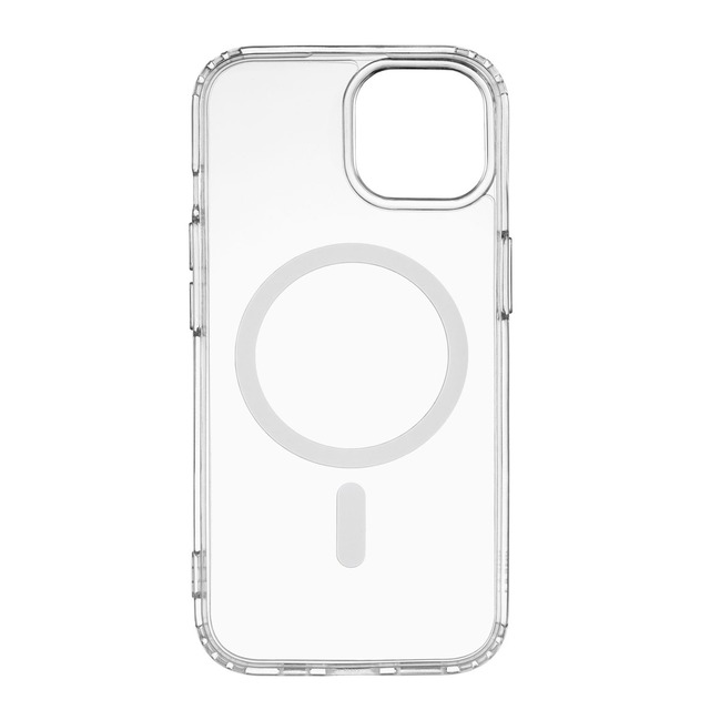 Чехол-накладка Rocket Prime MagSafe Case для смартфона Apple iPhone 15 Plus (Цвет: Crystal Clear)
