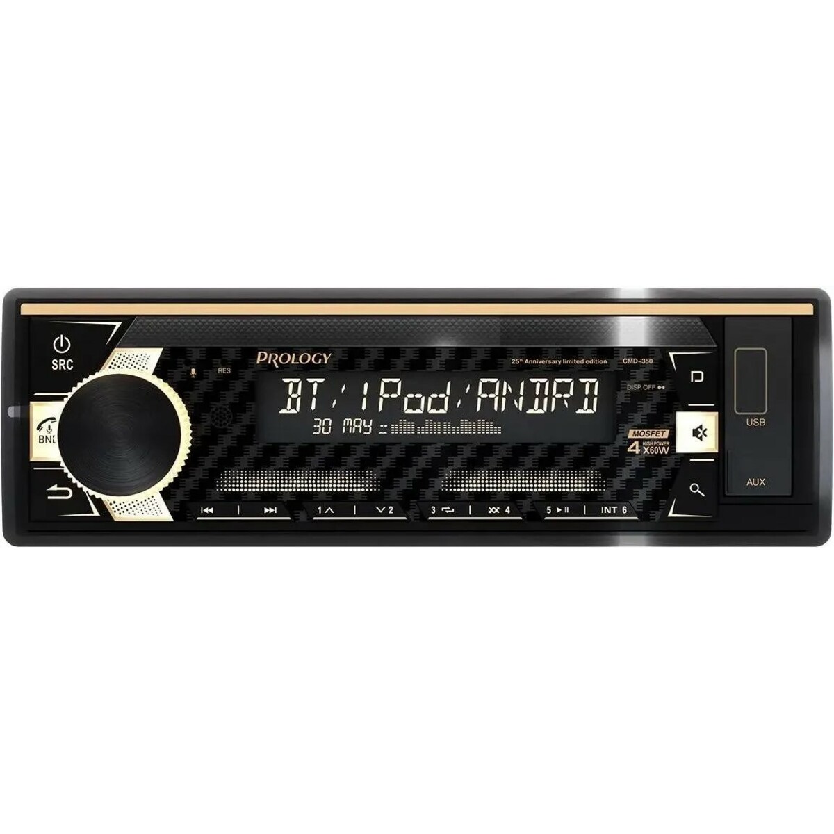 Автомагнитола Prology CMD-350, черный