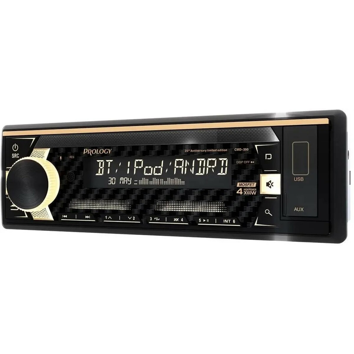 Автомагнитола Prology CMD-350, черный