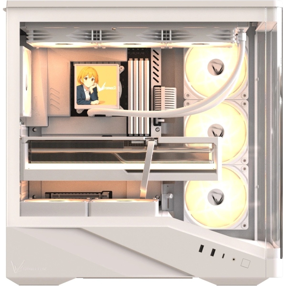 Корпус Formula Crystal U9, белый