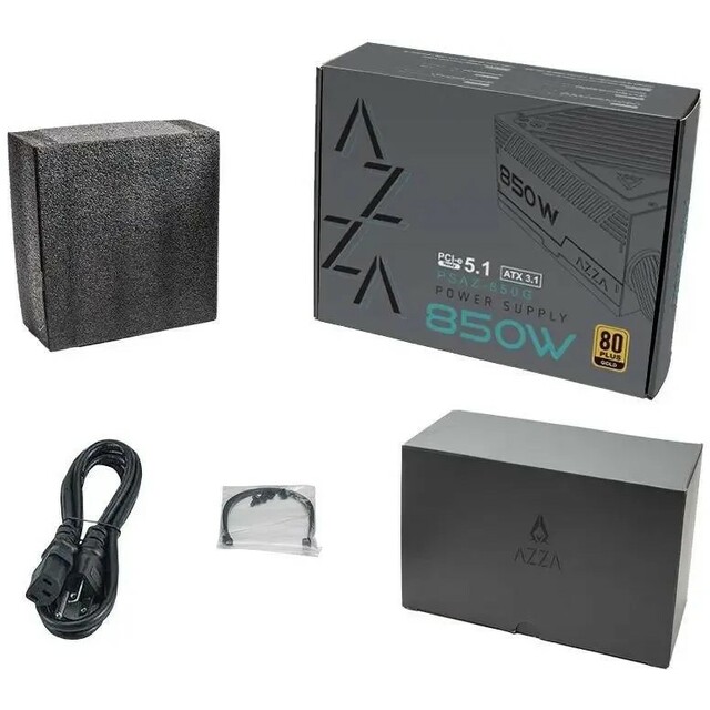 Блок питания Azza ATX 850W PSAZ-850G Gen.5 Блок питания Azza ATX 850W PSAZ-850G Gen.5