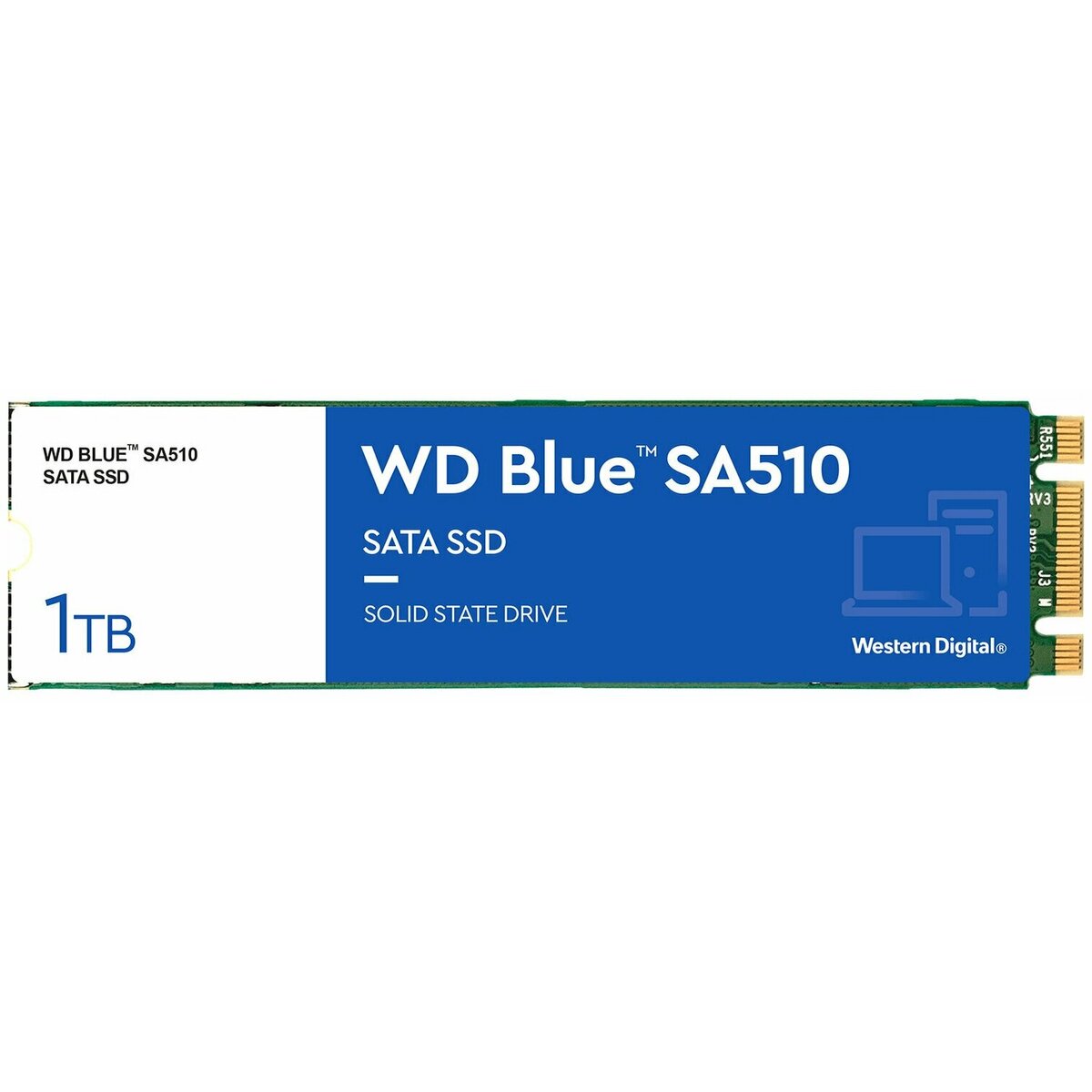 SSD жесткий диск Western Digital 1 ТБ M.2 WDS100T3B0B