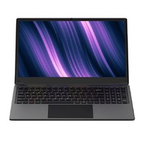 Ноутбук Hiper Workbook A1568K Core i5 1135G7 8Gb SSD512Gb Intel Iris Xe graphics 15.6 IPS FHD (1920x1080) Windows 10 Professional black BT Cam