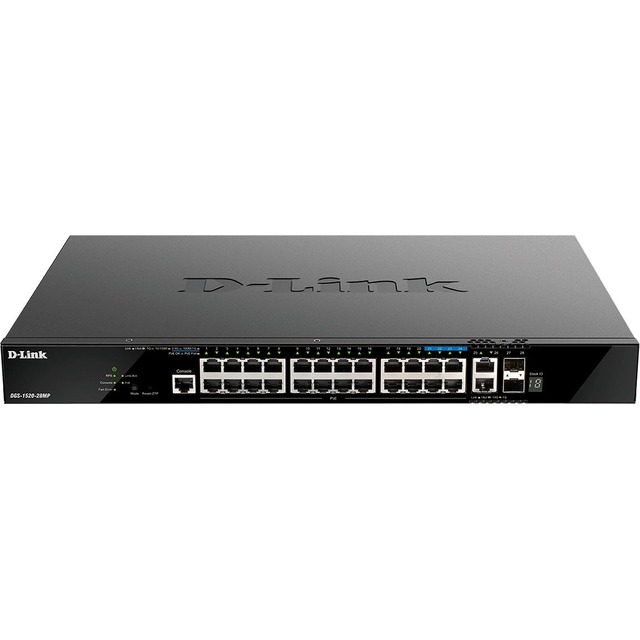 Коммутатор D-Link DGS-1520-28MP / A1A