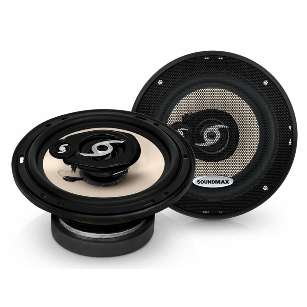 Колонки автомобильные Soundmax SM-CSA603 (Цвет: Beige)