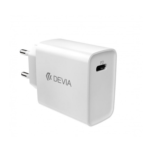 Сетевое зарядное устройство Devia Smart Series Quick Charger Type-C 18W (Цвет: White)