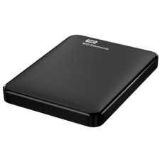 Жесткий диск WD USB 3.0 1Tb WDBUZG0010BBK-WESN Elements Portable 2.5 (Цвет: Black)