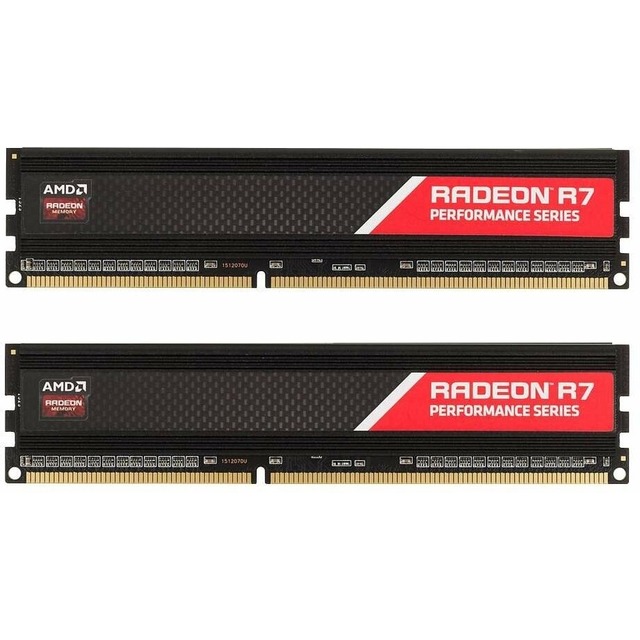 Память DDR4 2x8GB 2666MHz AMD R7S416G2606U2K Radeon R7 Performance Series RTL PC4-21300 CL16 DIMM 288-pin 1.2В Ret