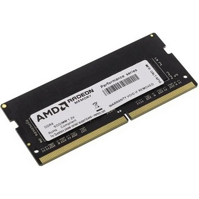 Память DDR4 4GB 3200MHz AMD R944G3206S1S-U R9 RTL PC4-25600 CL22 SO-DIMM 260-pin 1.2В Ret