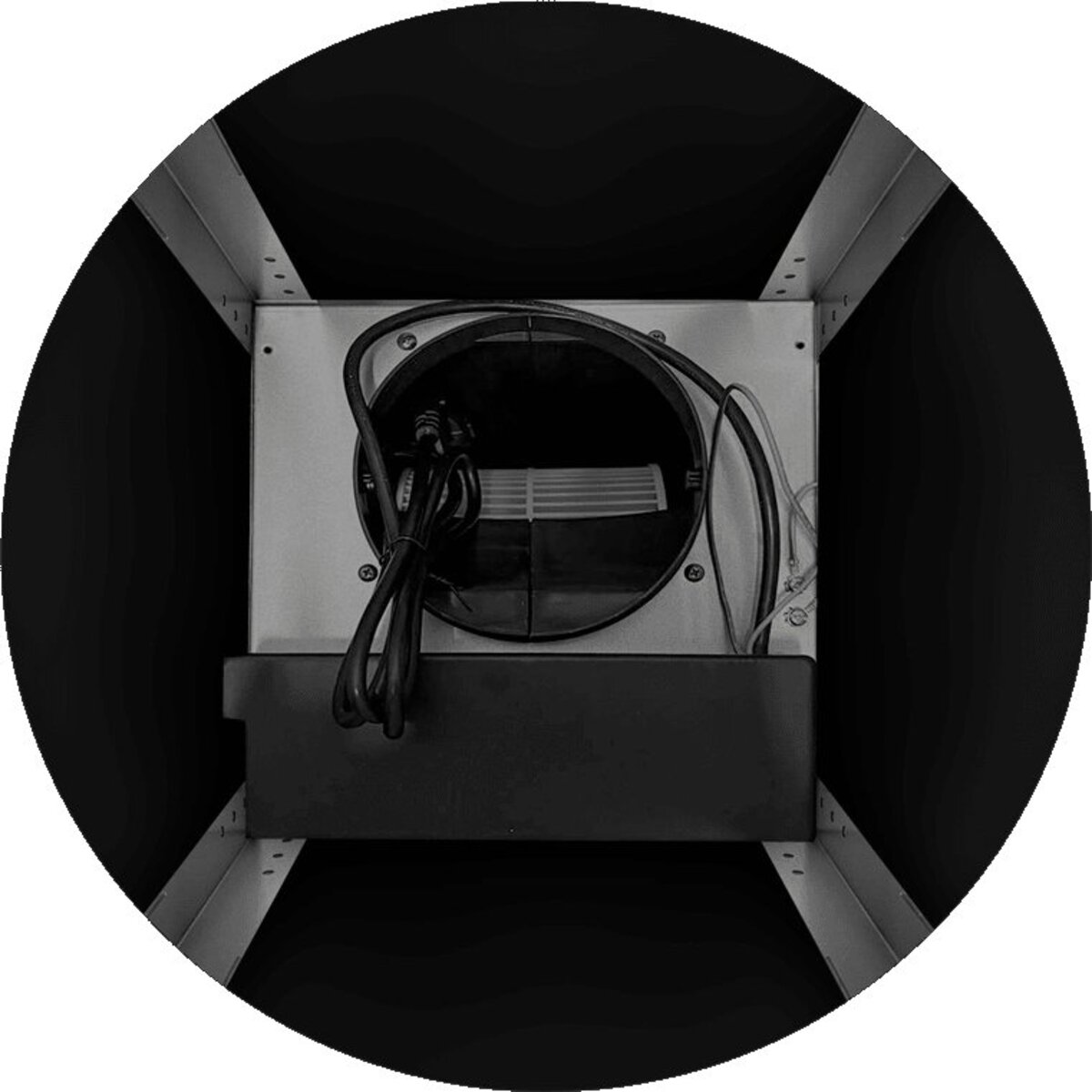 Вытяжка каминная Maunfeld Ford 39 Isla Sensor, черный 