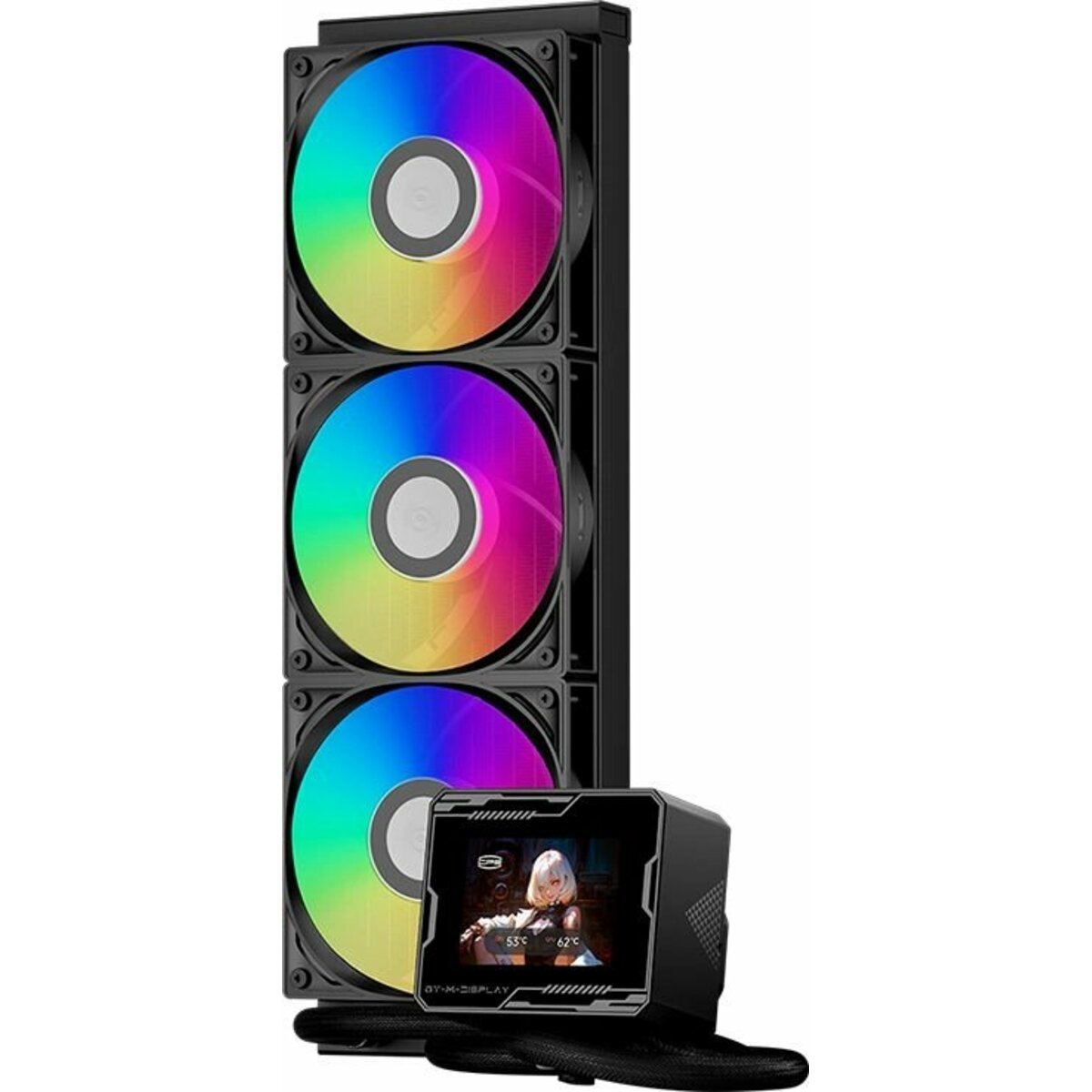 Система водяного охлаждения PcCooler GT360M Display ARGB