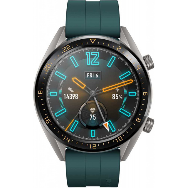 Умные часы Huawei Watch GT Active (Цвет: Titan Gray / Dark Green)