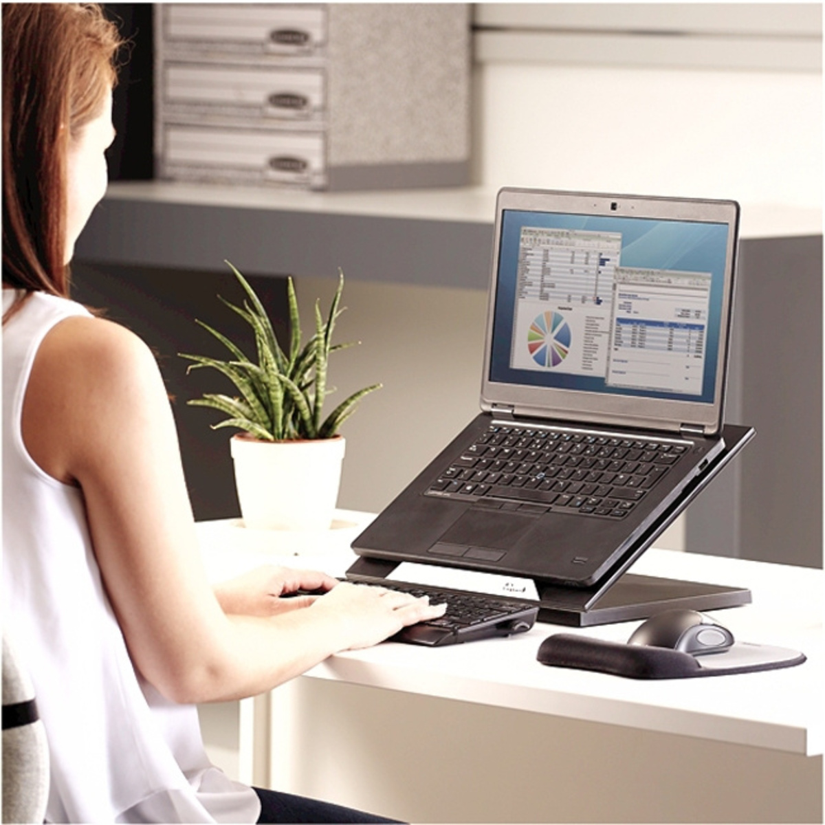 Подставка Fellowes Designer Suites (Цвет: Black)